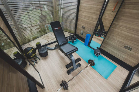 8’x8’ Gym Room Interior